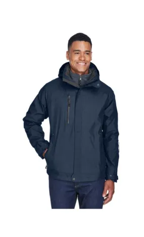 North End 88178 Men's Caprice 3-in-1 Jacket with Softshell Liner