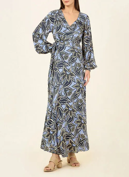 Omika Lorelei Wrap Dress-Martina Harbor