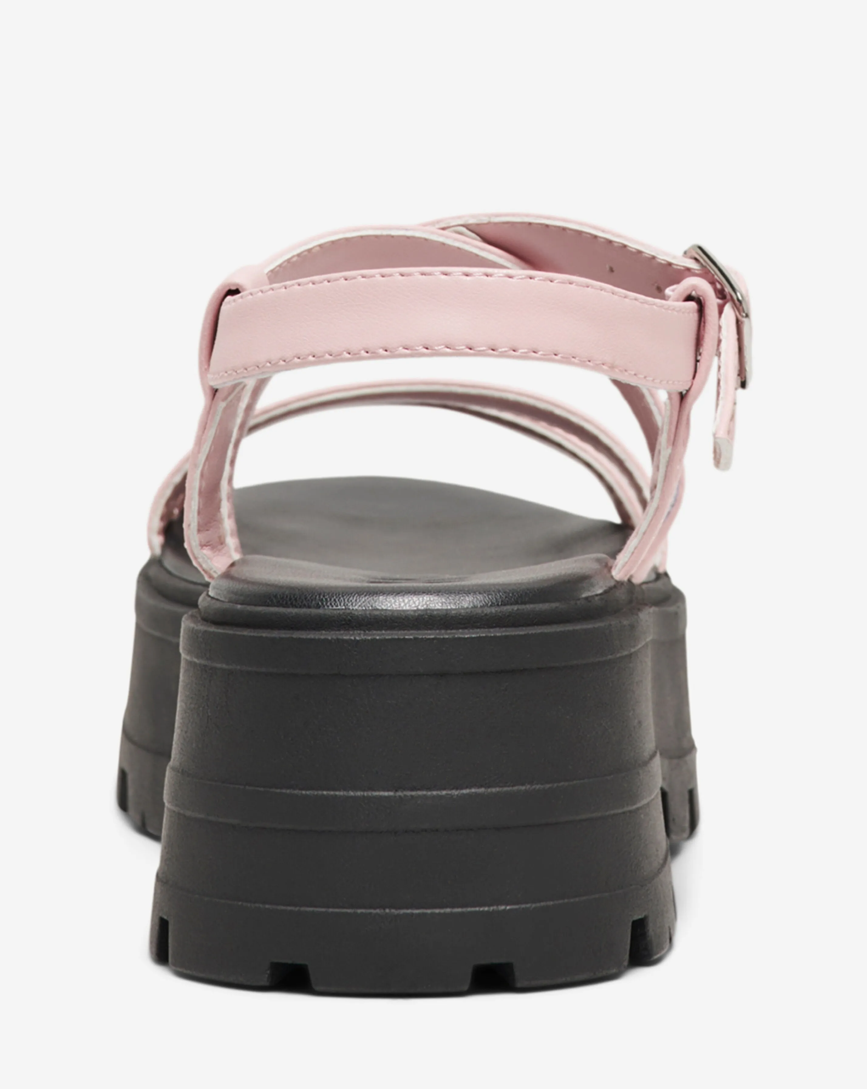 Only Mercery Chunky Sandals with Adjustable Buckle Standard Fit | Simply Be