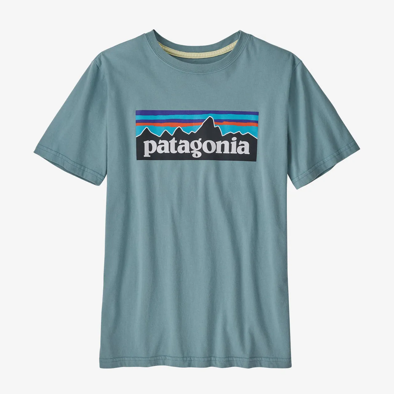 Patagonia Boys' Regenerative Organic Cotton P-6 Logo T-Shirt