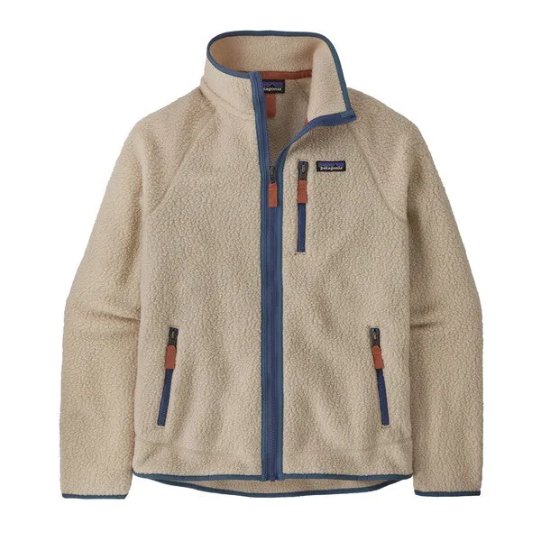 Patagonia - M's Retro Pile Jkt - Dark Natural w/Utility Blue