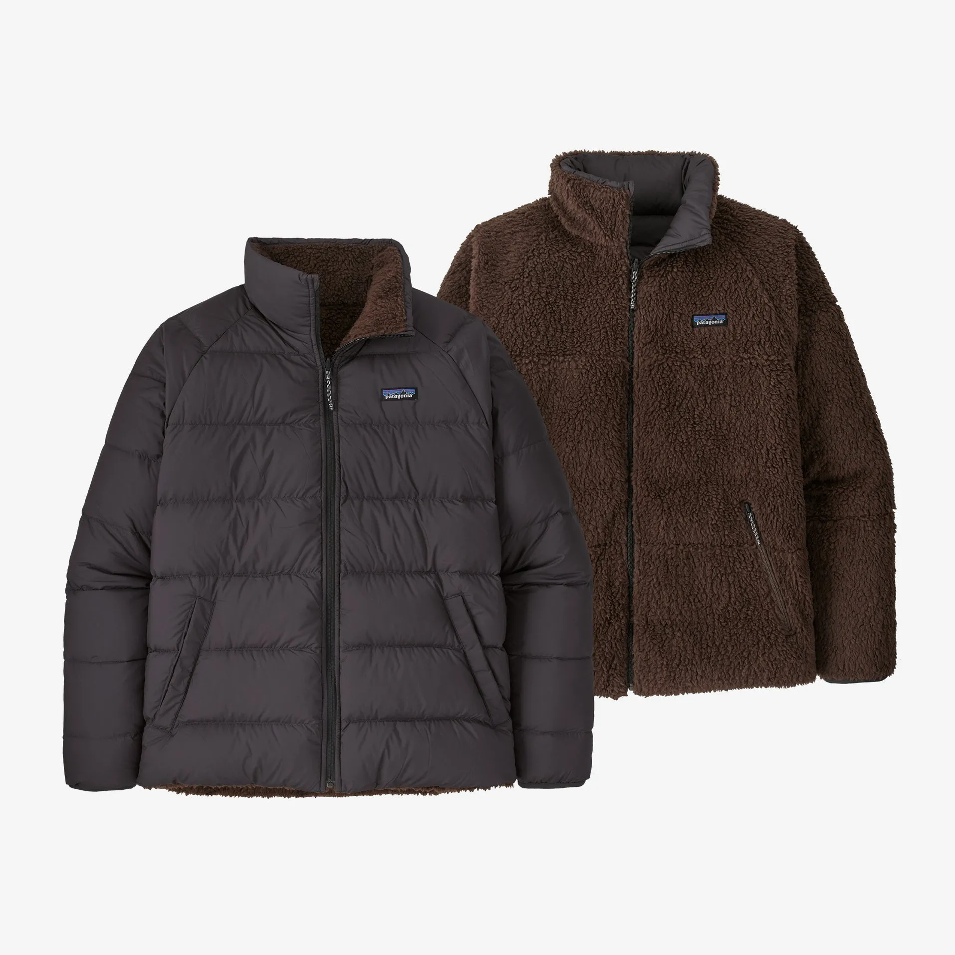 Patagonia - M's Reversible Silent Down Jkt - Ink Black