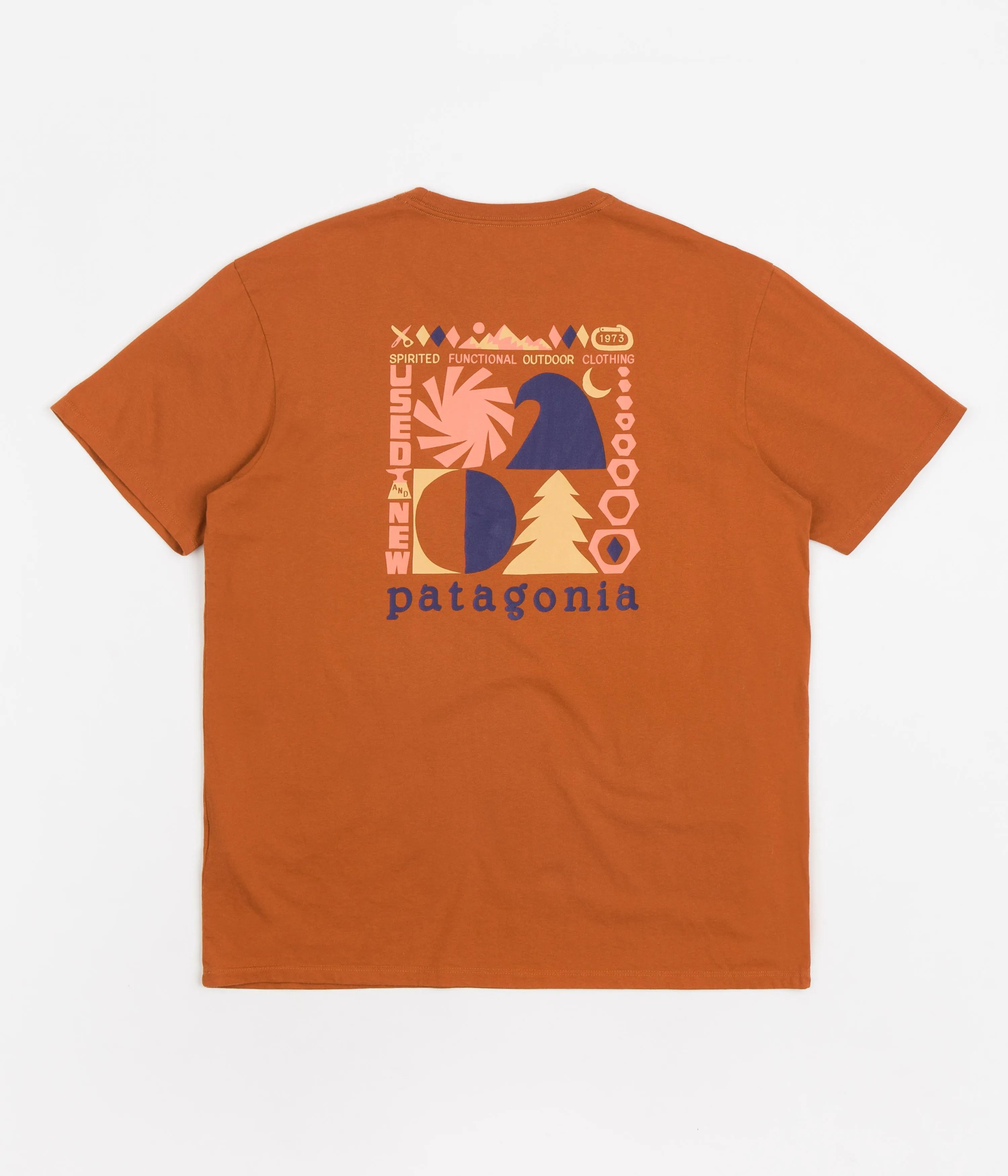 Patagonia Spirited Seasons Organic T-Shirt - Sandhill Rust