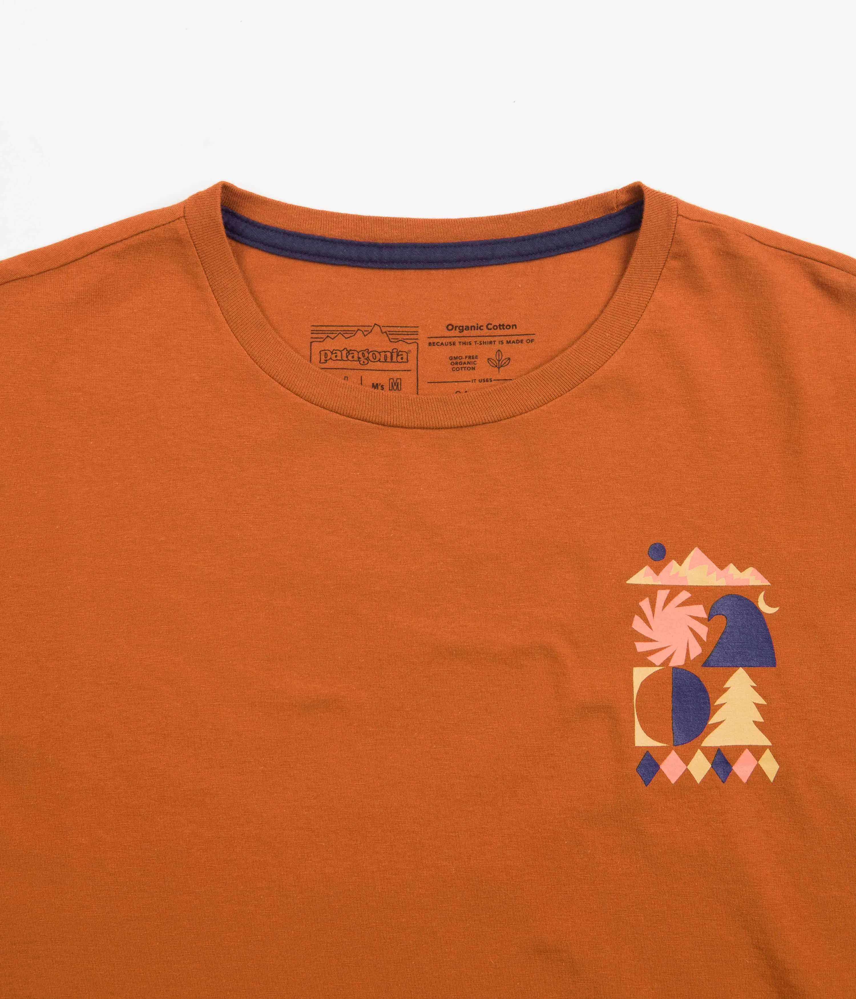 Patagonia Spirited Seasons Organic T-Shirt - Sandhill Rust