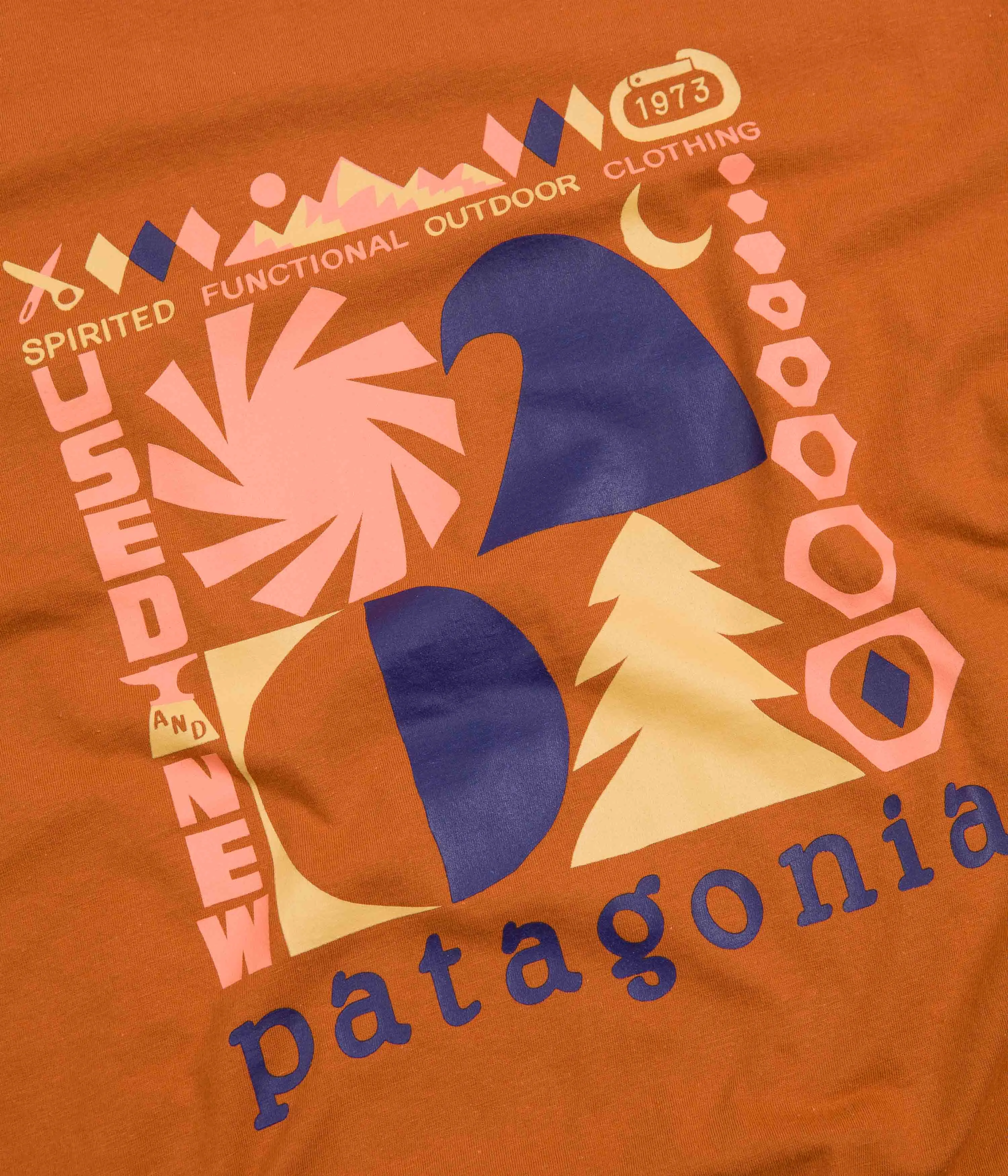 Patagonia Spirited Seasons Organic T-Shirt - Sandhill Rust