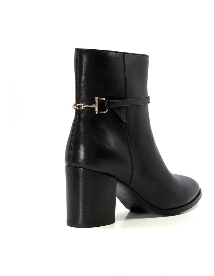 Patos Ankle Boot in Black