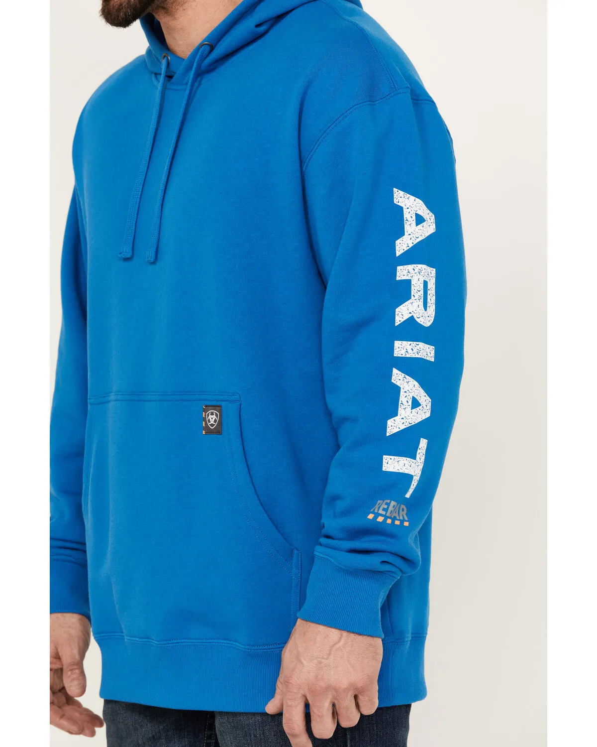 Product Name:  Ariat Men's Rebar Roughneck Pullover Hooded Sweatshirt