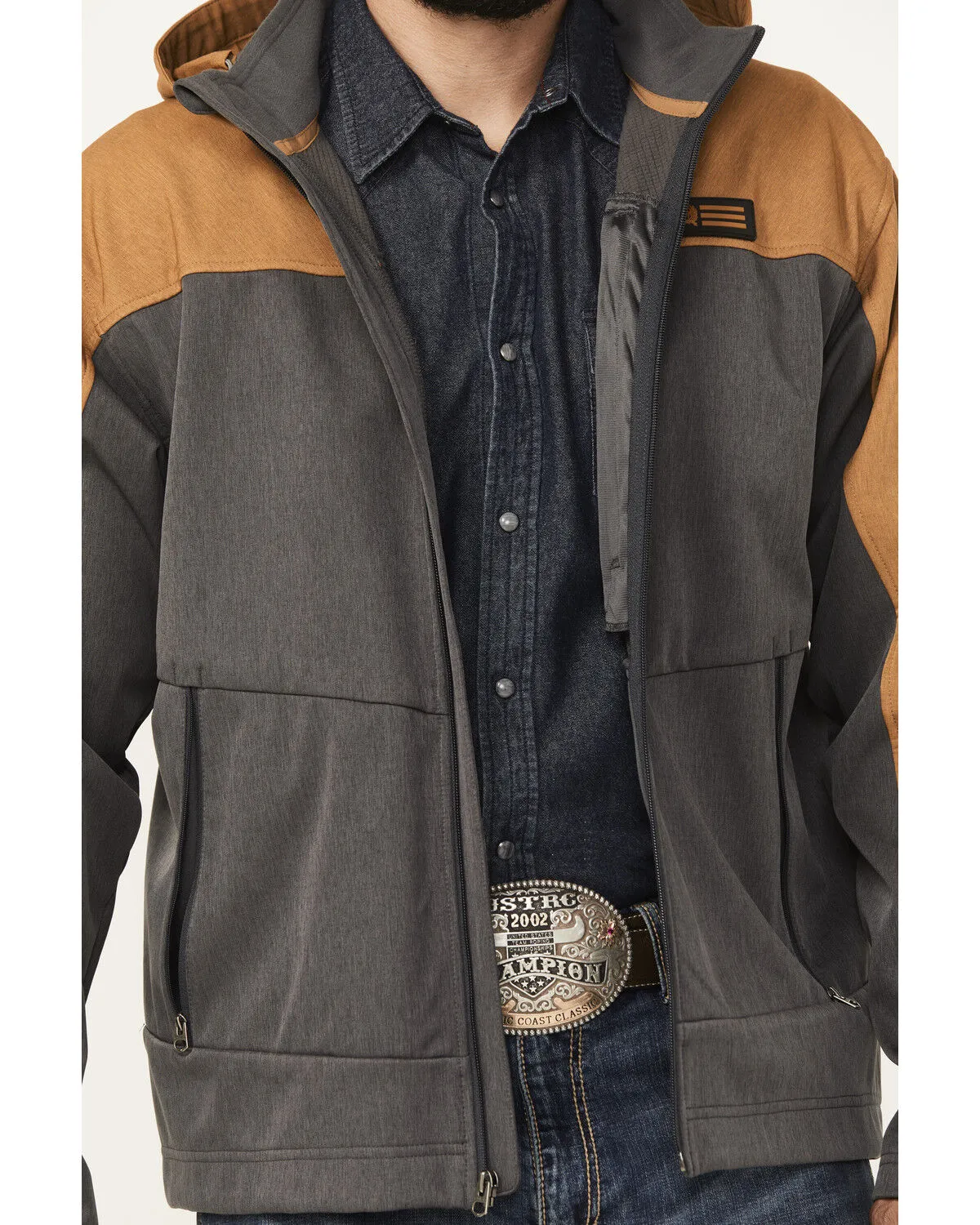 Product Name:  Cinch Men's Hooded Softshell Jacket