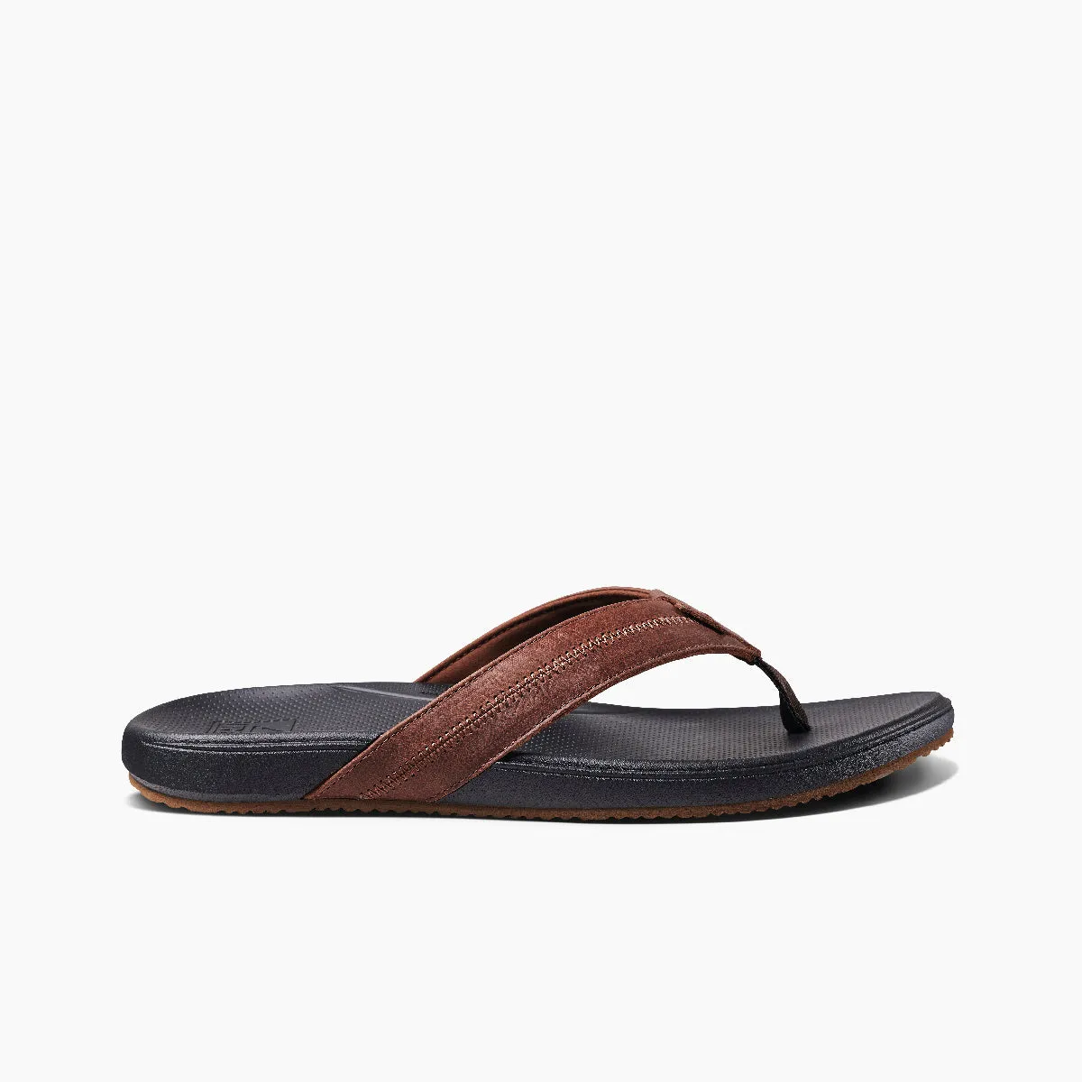 Reef Cushion Phantom 2.0 LE Mens Sandals Leather Strap - Black Brown