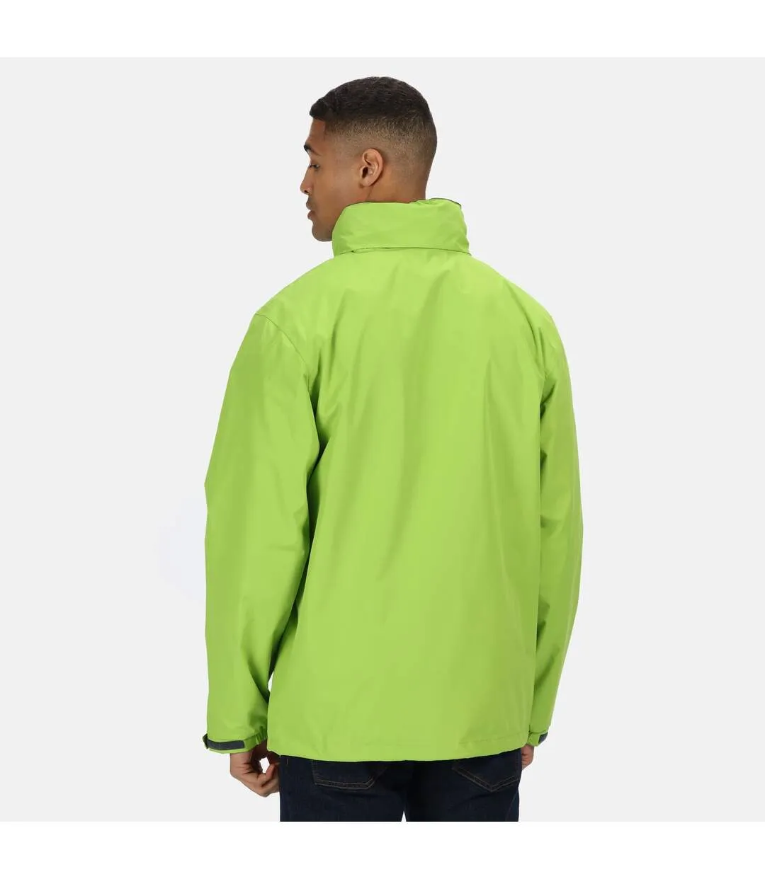 Regatta Mens Standout Ardmore Jacket (Waterproof & Windproof) (Key Lime/Seal Grey) - UTRG1603