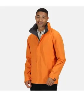 Regatta Mens Standout Ardmore Jacket (Waterproof & Windproof) (Sun Orange/Seal Grey) - UTBC3041