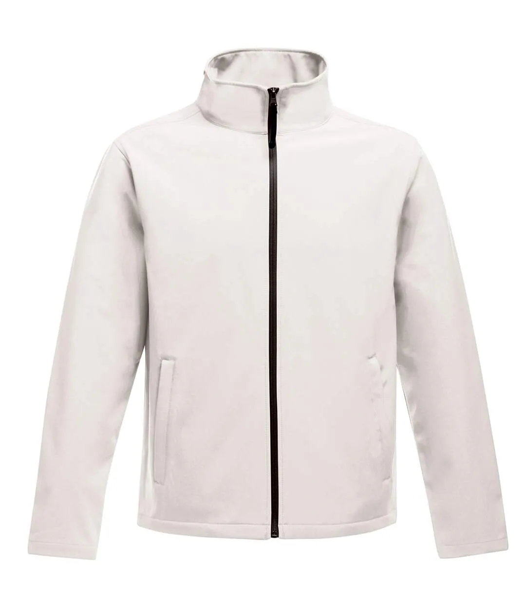 Regatta Standout Mens Ablaze Printable Softshell Jacket (White/Light Steel) - UTRW6353