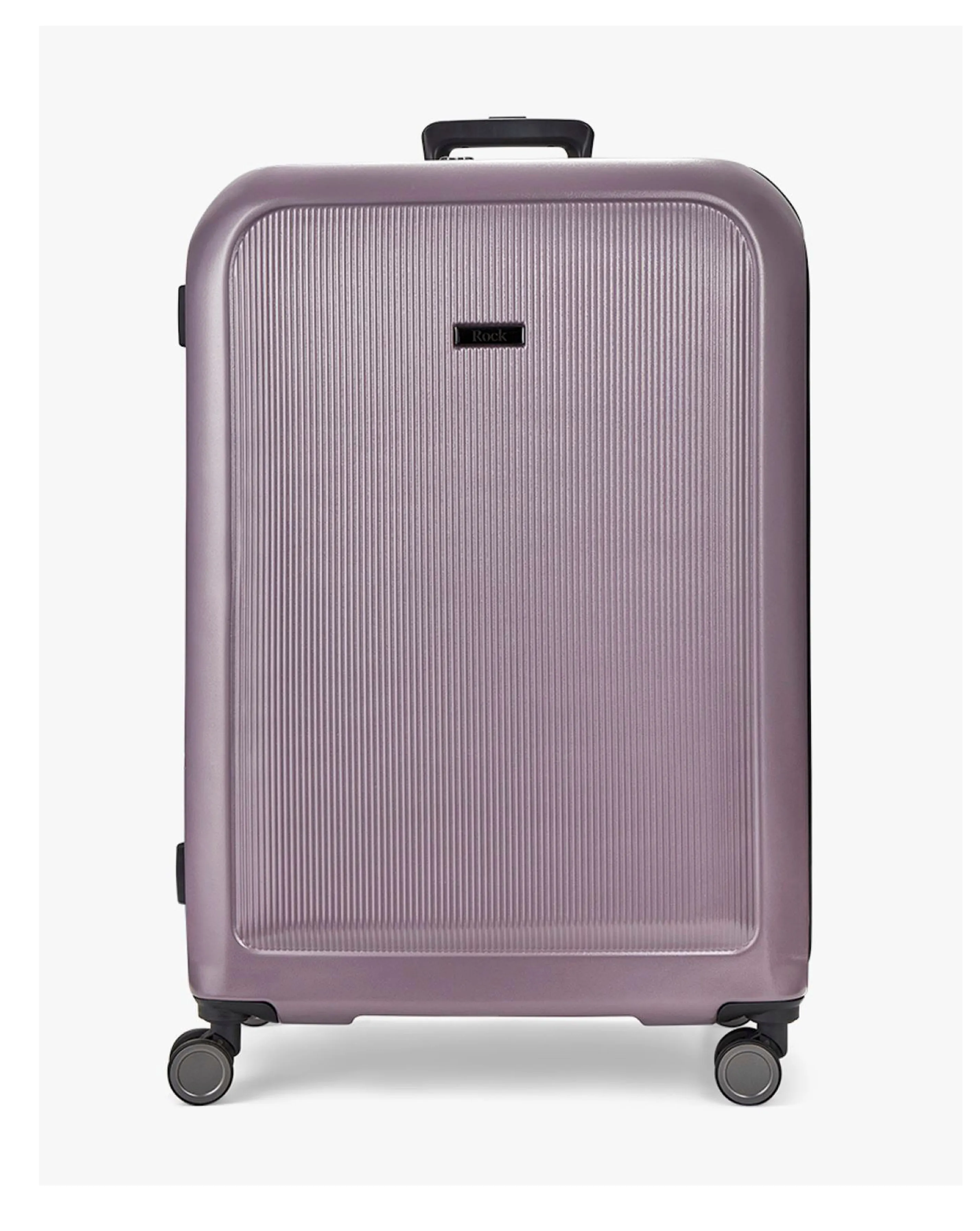 Rock Austin Purple Large Suitcase | Simply Be