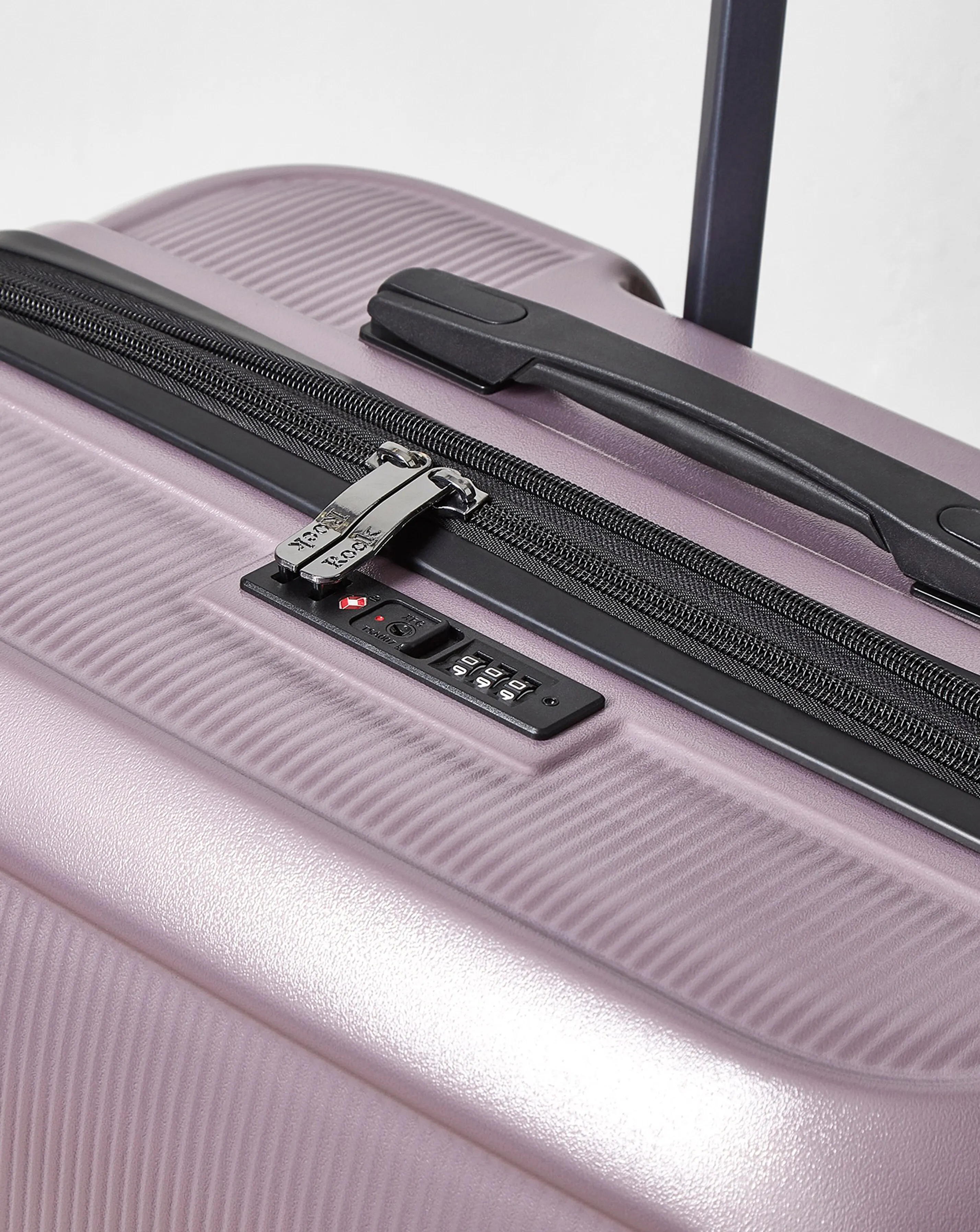 Rock Austin Purple Large Suitcase | Simply Be