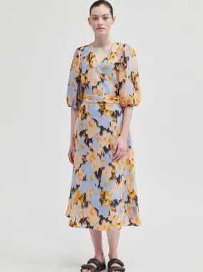 Sacs of Ashbourne   Second Female Marigold Wrap Dress