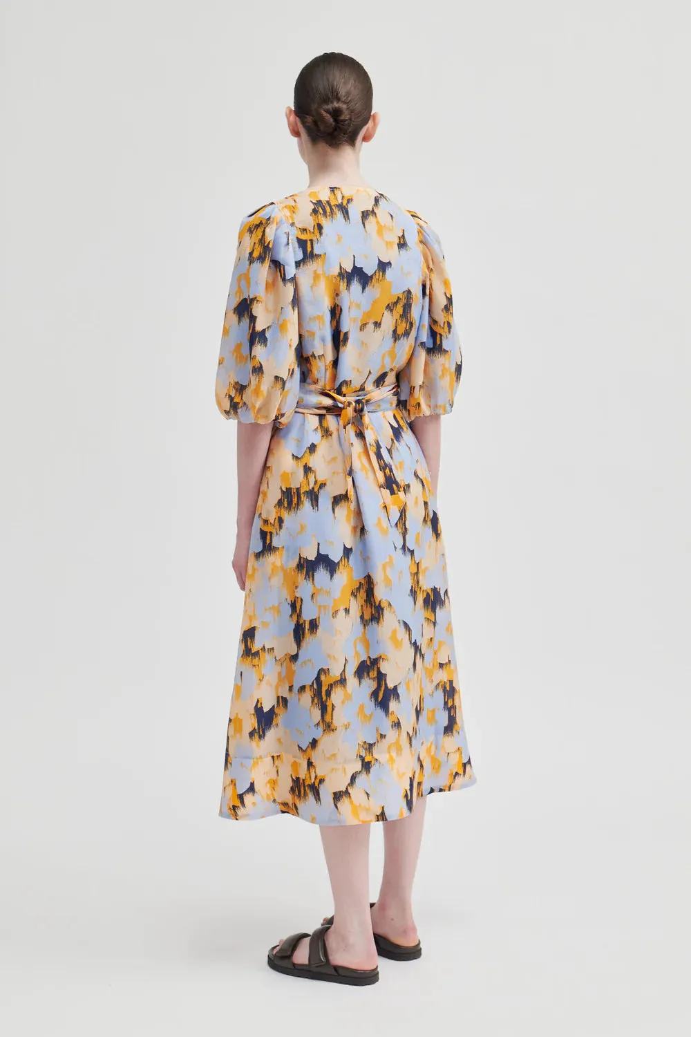 Sacs of Ashbourne   Second Female Marigold Wrap Dress