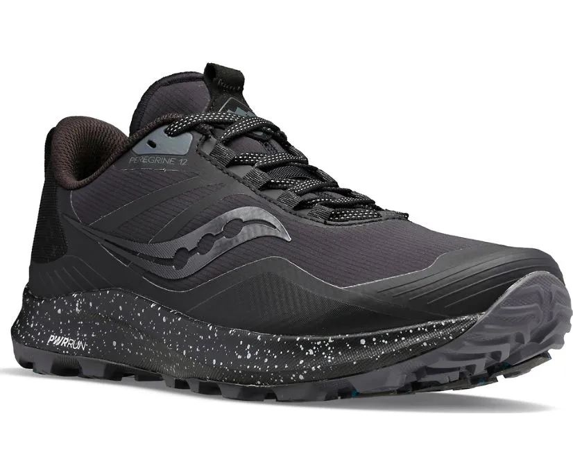 Saucony | Peregrine ICE+ 3 | Men's | Black/Shadow