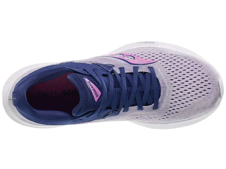 Saucony | Ride 16 | Women's | Mauve/Indigo