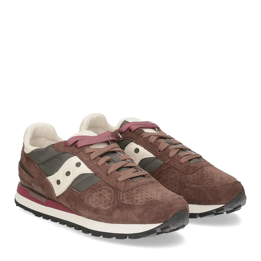 Saucony Shadow Original S70780-3 brown green - Al Siletto | Al Siletto