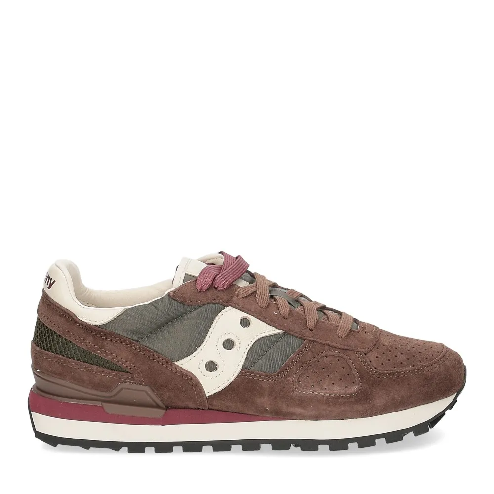 Saucony Shadow Original S70780-3 brown green - Al Siletto | Al Siletto