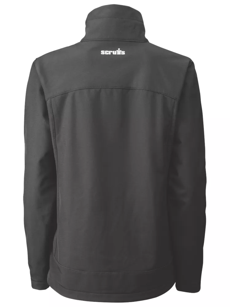 Scruffs Trade Womens Softshell Jacket Black Size 12 - Screwfix