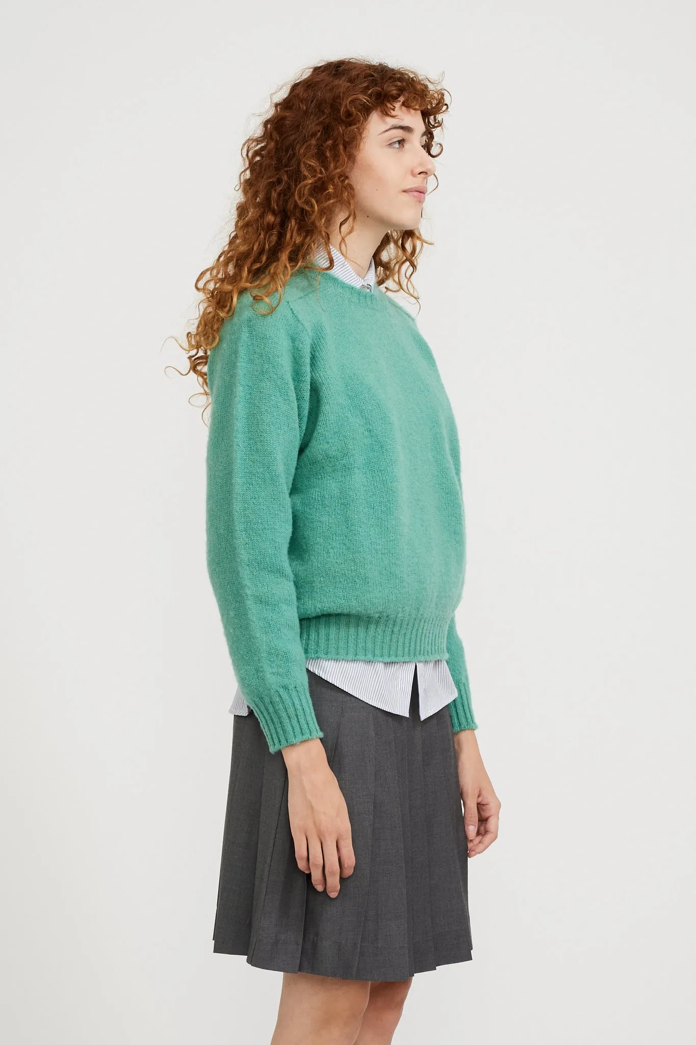 Shaggy Bear Womens Pullover Mint Lover