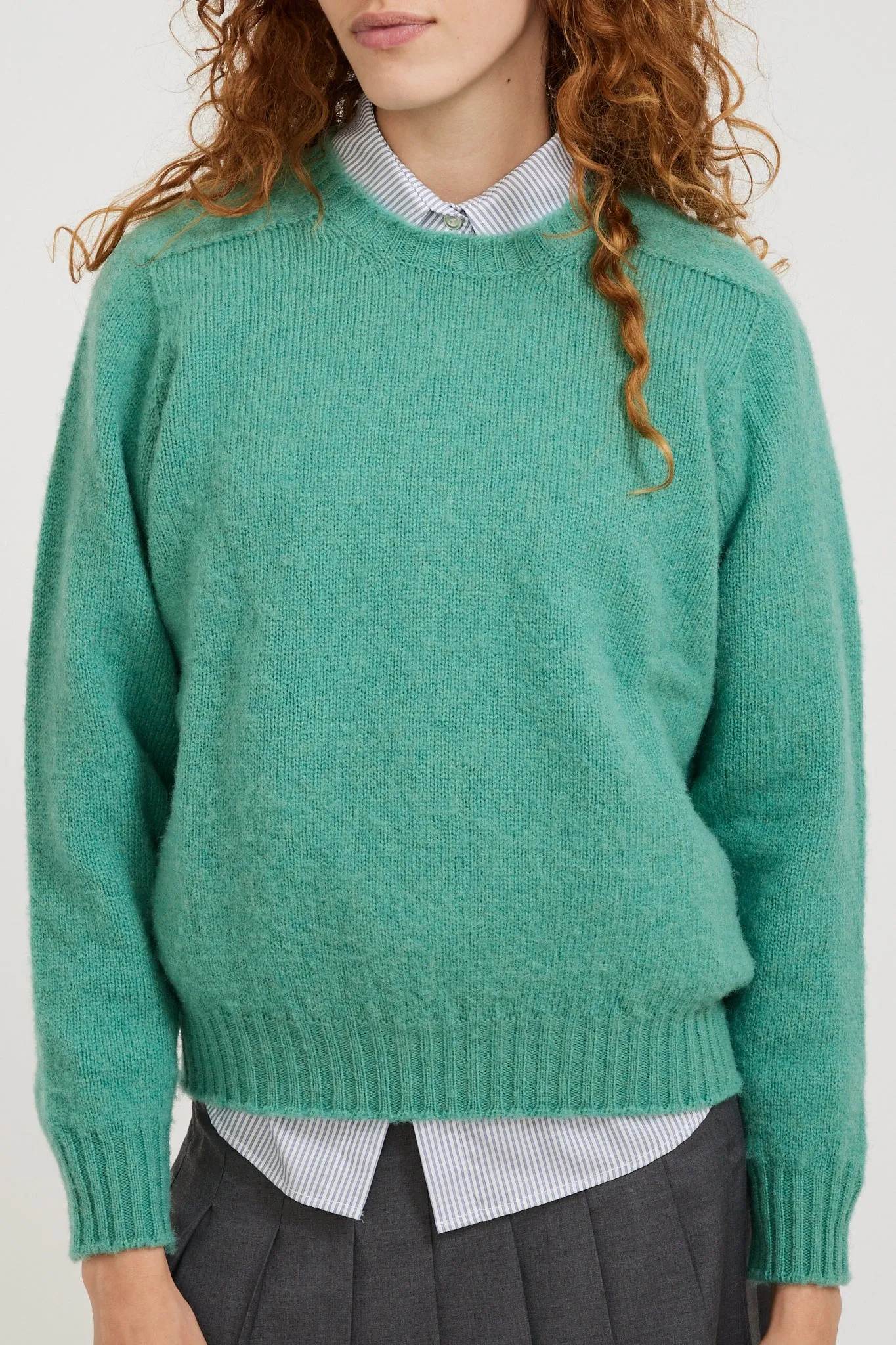 Shaggy Bear Womens Pullover Mint Lover