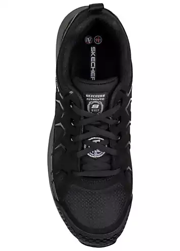 Skechers Work Mens Black Malad LI Composite Saftey Toe Trainers | Kaleidoscope