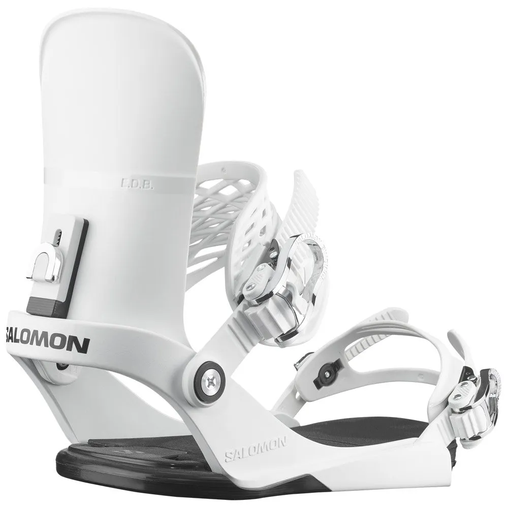 Snowboard binding Salomon ---EDB White