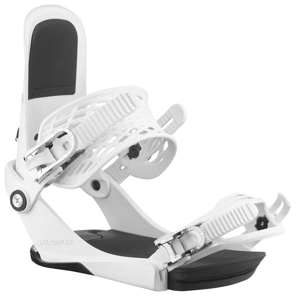 Snowboard binding Salomon ---EDB White