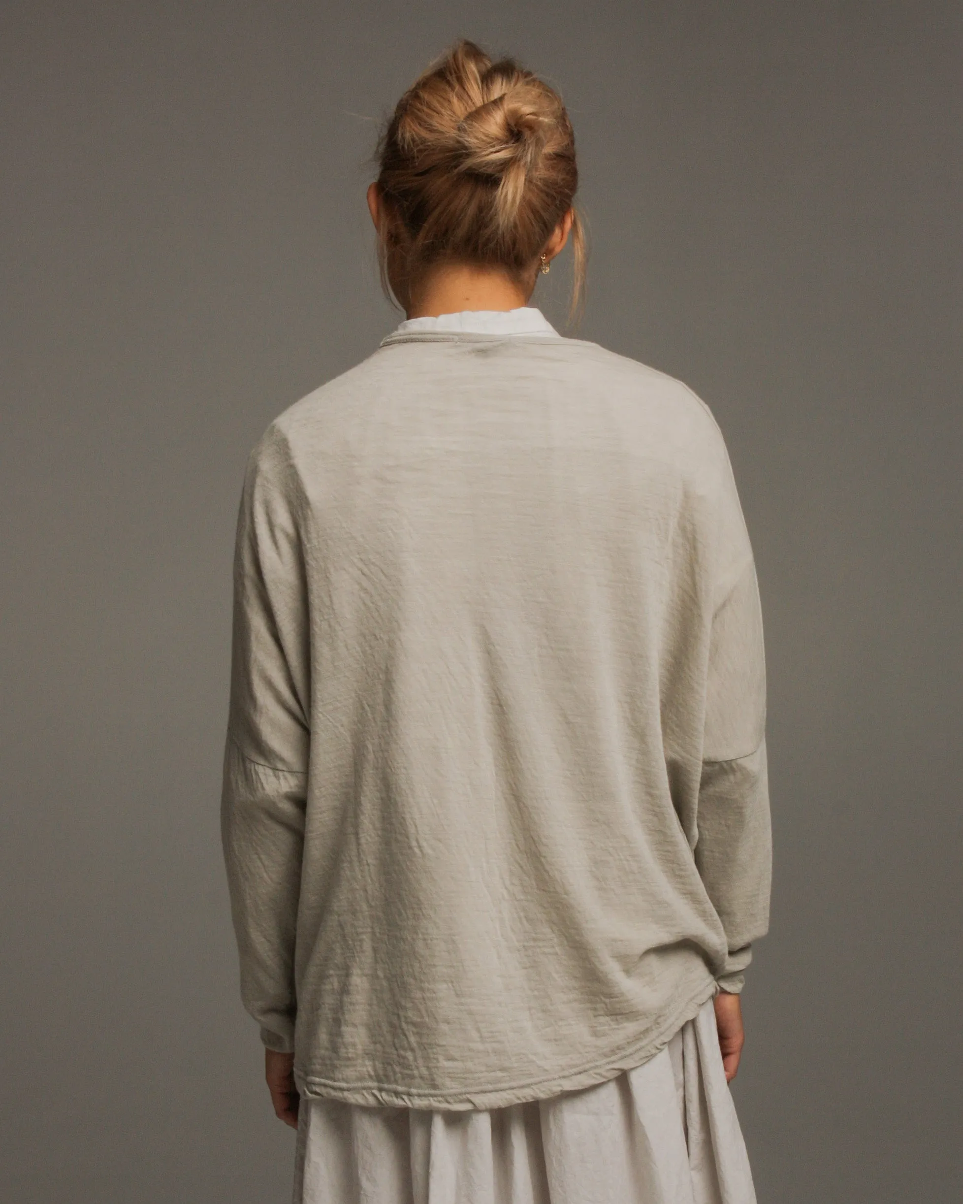 Stone Wool Knit Pullover