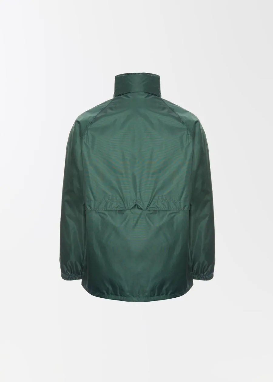 Stowaway waterproof jacket