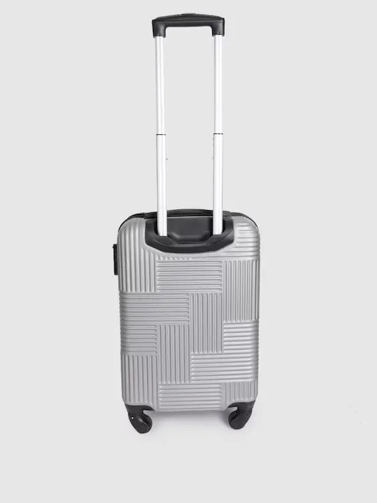 Textured Hard-Sided Cabin Suitcase Trolley Bag 61.16 L