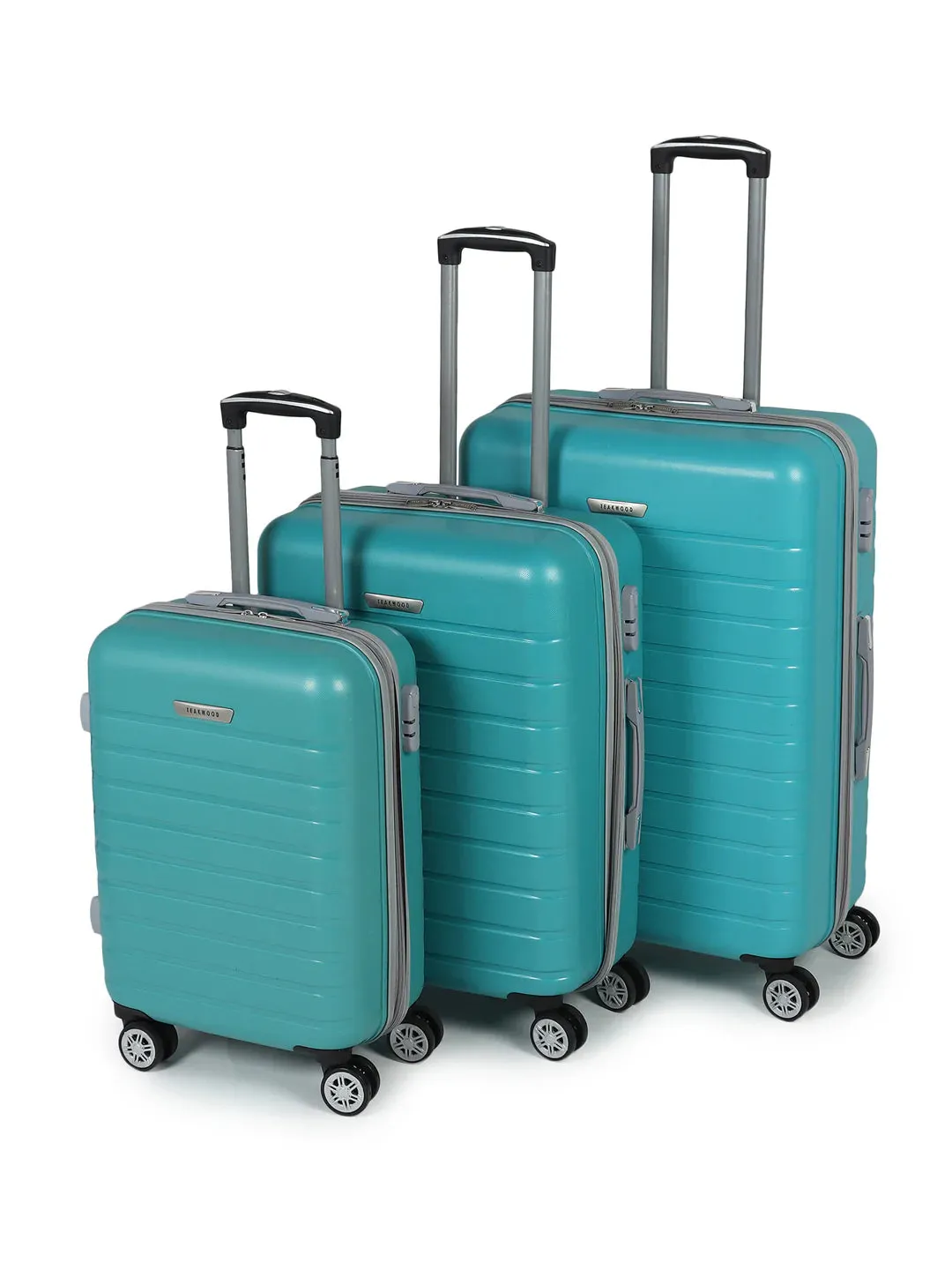 Textured Hard-Sided Cabin Trolley Suitcase