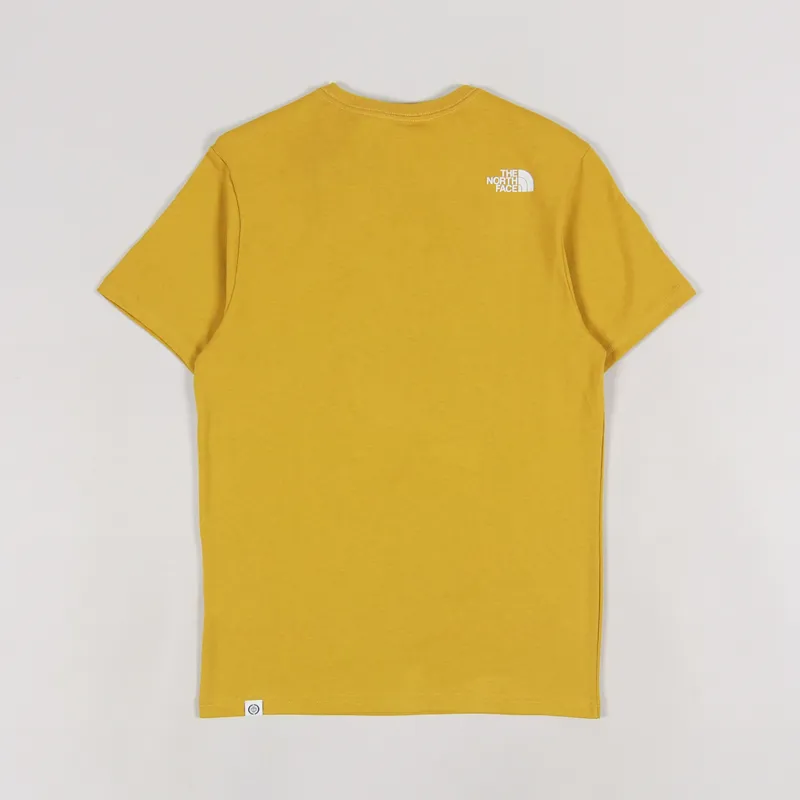 The North Face Berkeley California T Shirt Scrap Arrowwood Yellow