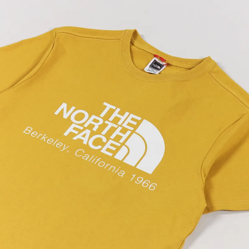 The North Face Berkeley California T Shirt Scrap Arrowwood Yellow