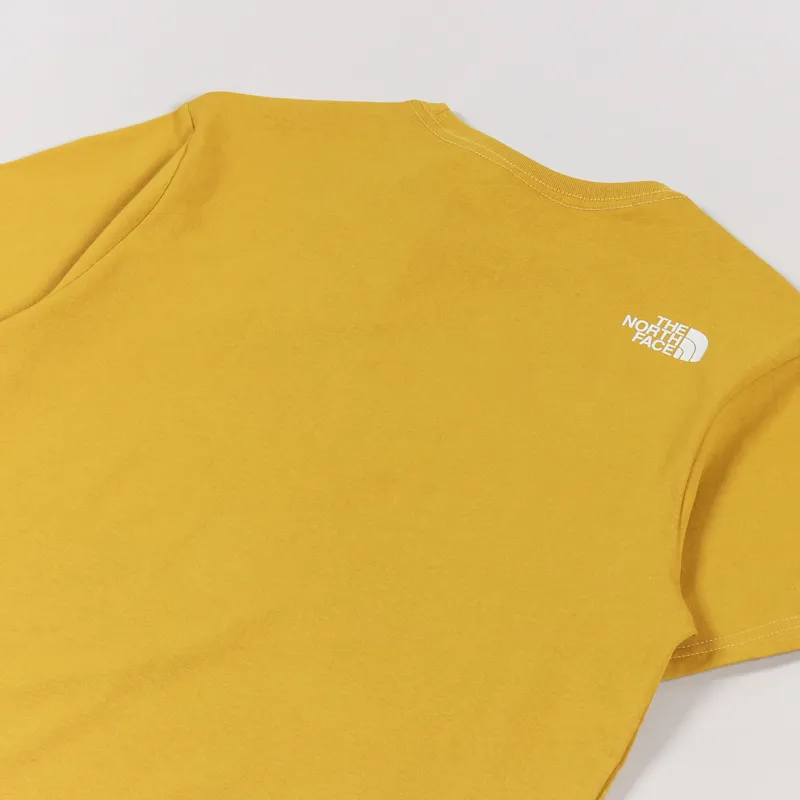 The North Face Berkeley California T Shirt Scrap Arrowwood Yellow