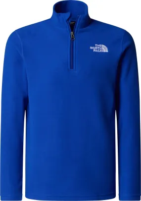 The North Face Juniors' Glacier 1/4 Zip Pullover TNF Blue | Buy The North Face Juniors' Glacier 1/4 Zip Pullover TNF B