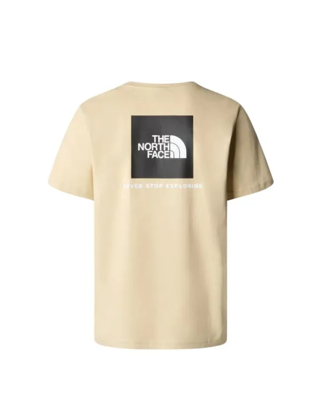 The North Face Men's Red Box T-Shirt rust NF0A87NPPCO, black NF0A87NPJK3,emerald NF0A87PPYQI cream NF0A87NP3X4, white NF0A8