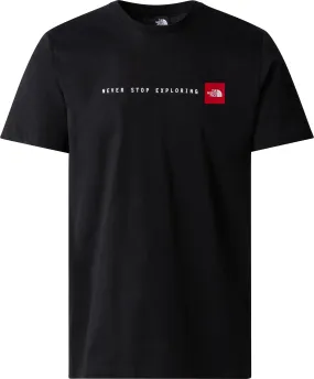 The North Face Men's Never Stop Exploring T-Shirt TNF Black | Buy The North Face Men's Never Stop Exploring T-Shirt TN