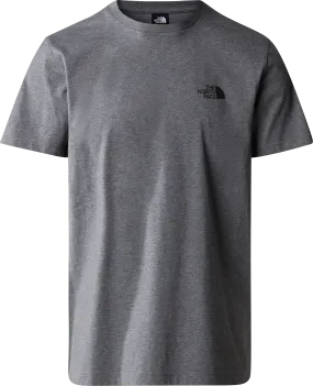 The North Face Men's Simple Dome T-Shirt TNF Medium Grey Heather | Buy The North Face Men's Simple Dome T-Shirt TNF Me