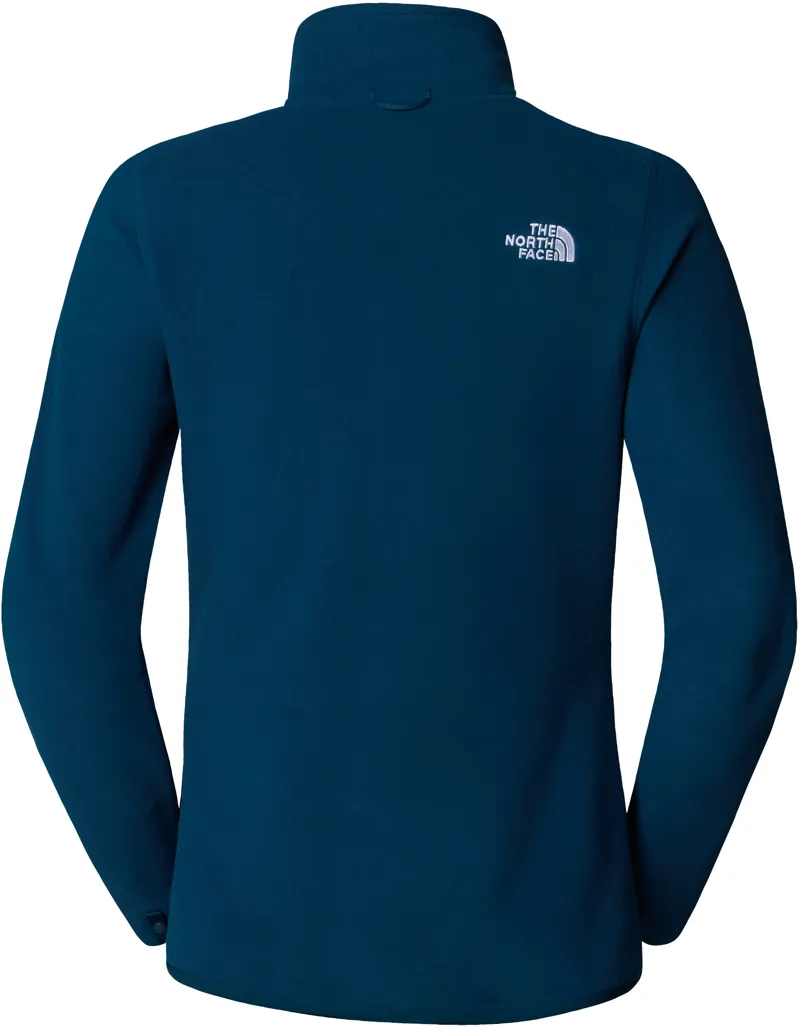 The North Face Womens 100 Glacier Full Zip - Midnight Petrol