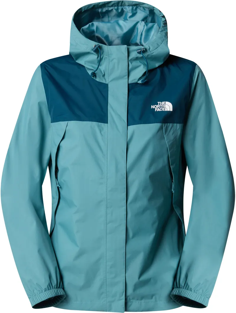 The North Face Womens Antora Jacket - Algae Blue-Midnight Petrol