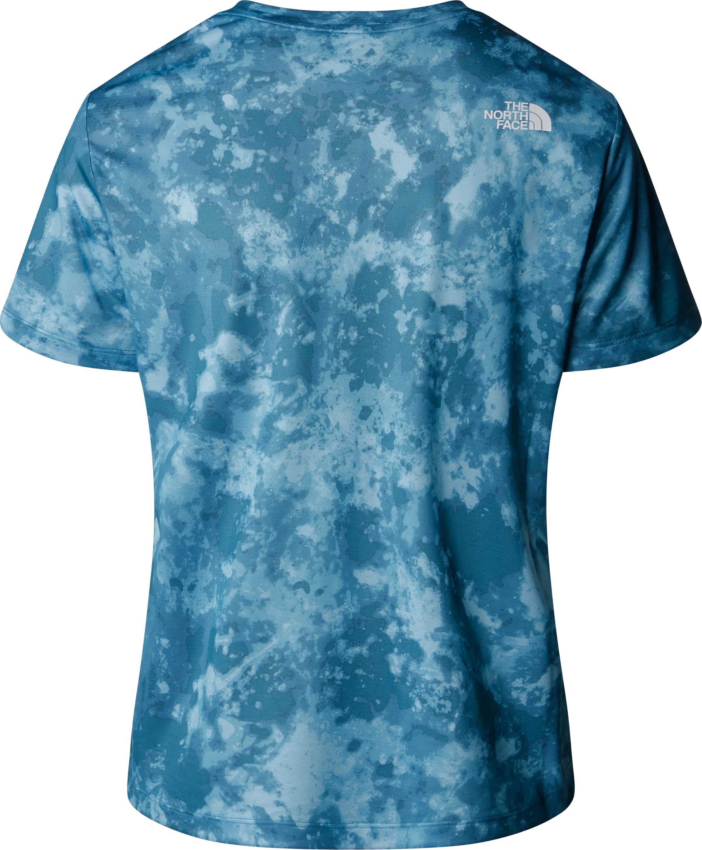 The North Face Women's Flex Printed T-Shirt Mallard Blue Micro Halfdome Print | Buy The North Face Women's Flex Printe