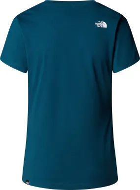 The North Face Women's Simple Dome T-Shirt Midnight Petrol | Buy The North Face Women's Simple Dome T-Shirt Midnight P