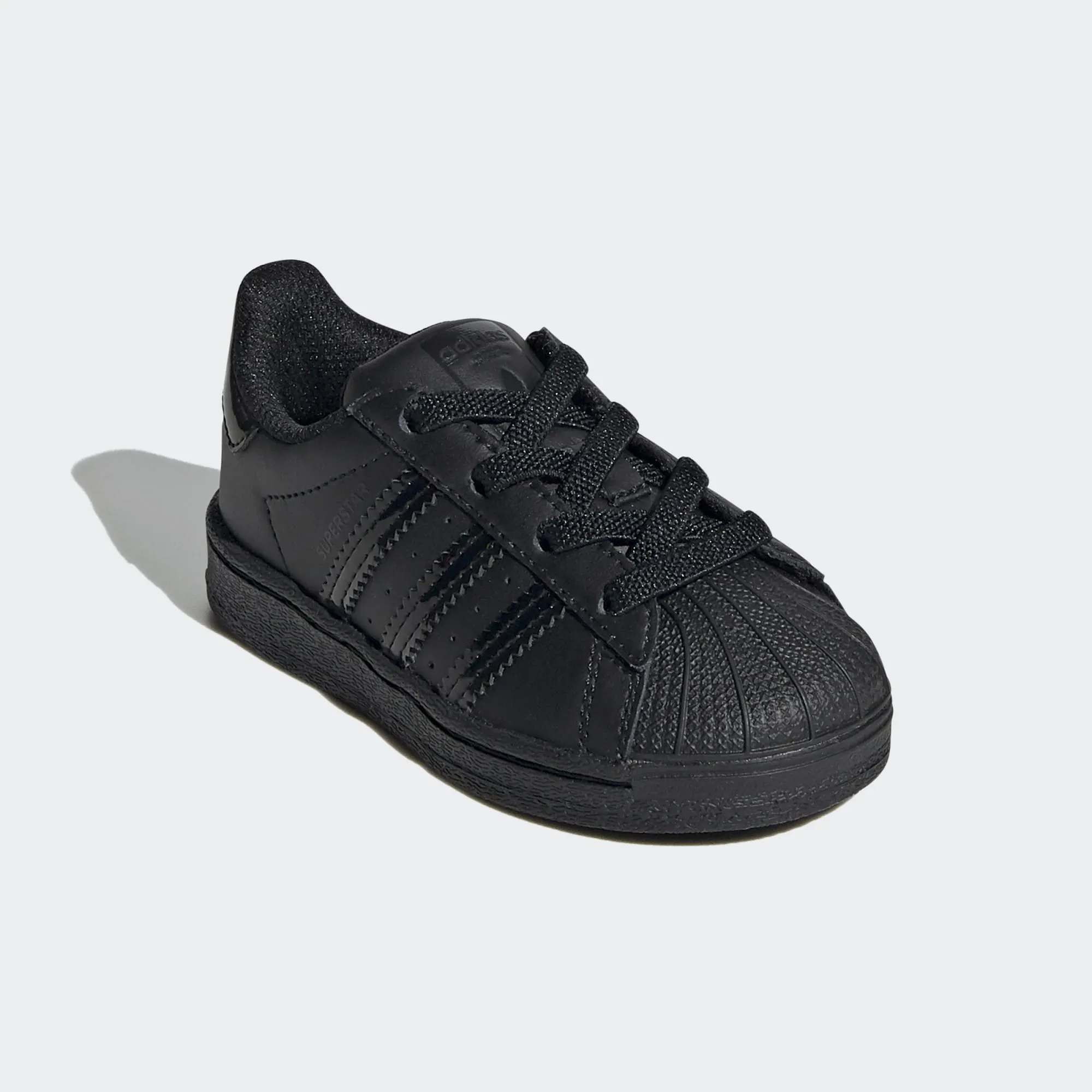 Toddler's adidas Originals Black Iridescent Superstar Shoes