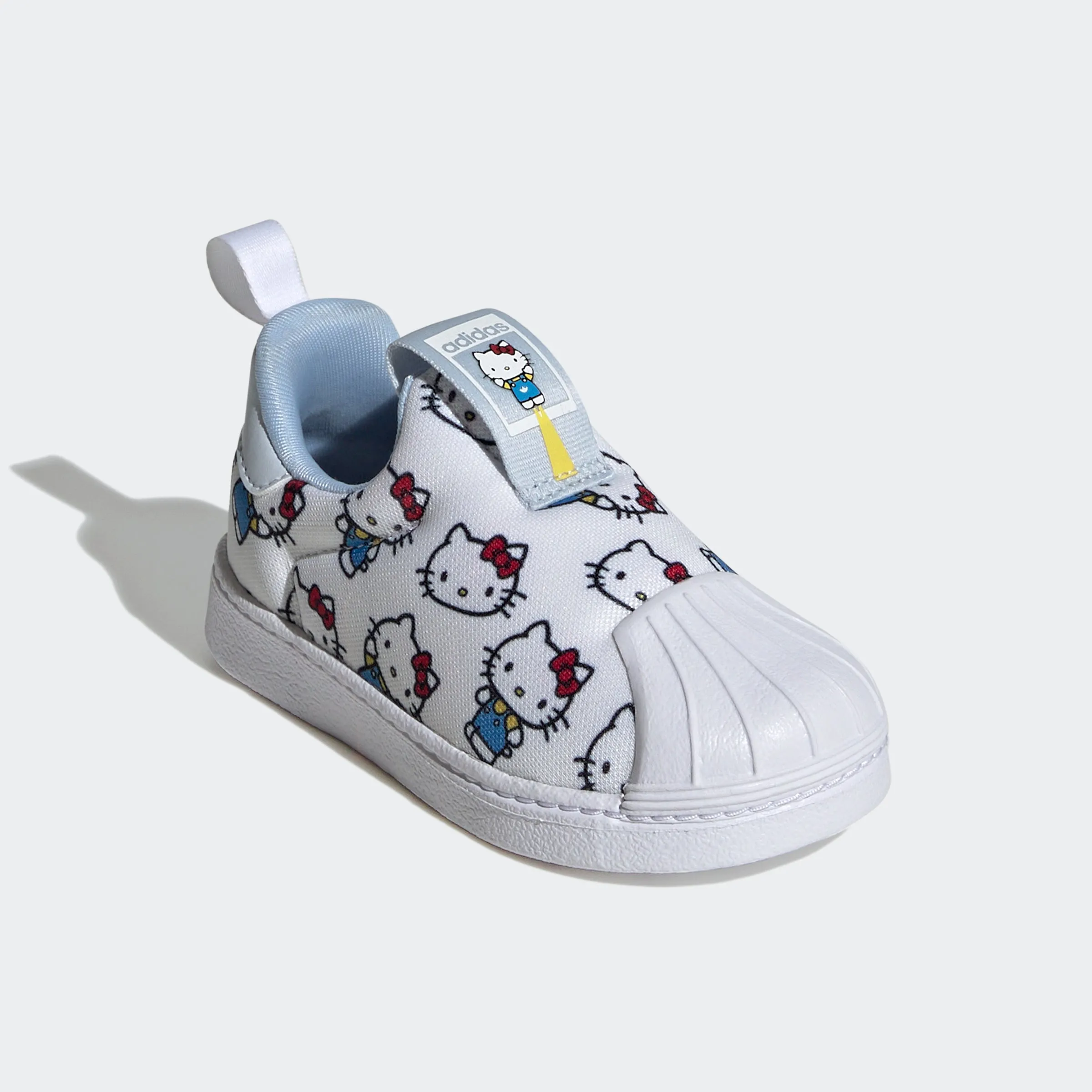 Toddlers adidas Originals Hello Kitty X Superstar 360 Shoes White