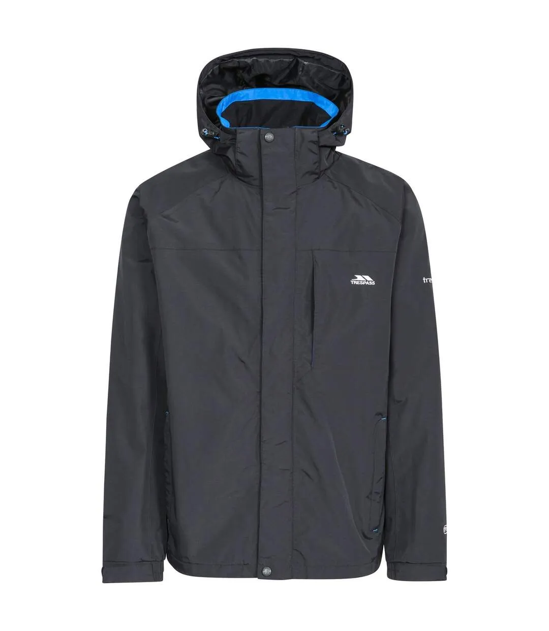 Trespass Mens Edwards II Waterproof Jacket (Black) - UTTP4118