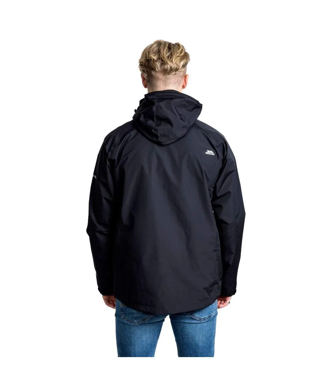 Trespass Mens Edwards II Waterproof Jacket (Black) - UTTP4118