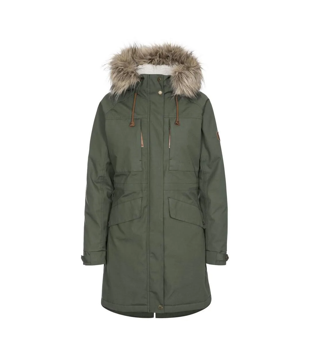 Trespass Womens/Ladies Faithful Waterproof Jacket (Basil) - UTTP4818